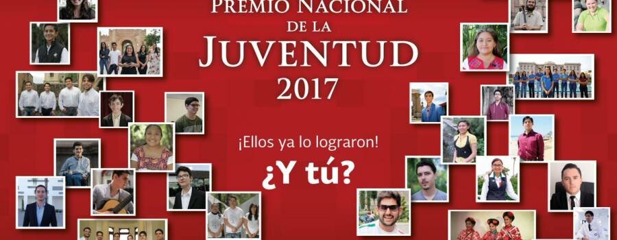 México convoca el «Premio Nacional de la Juventud 2017”